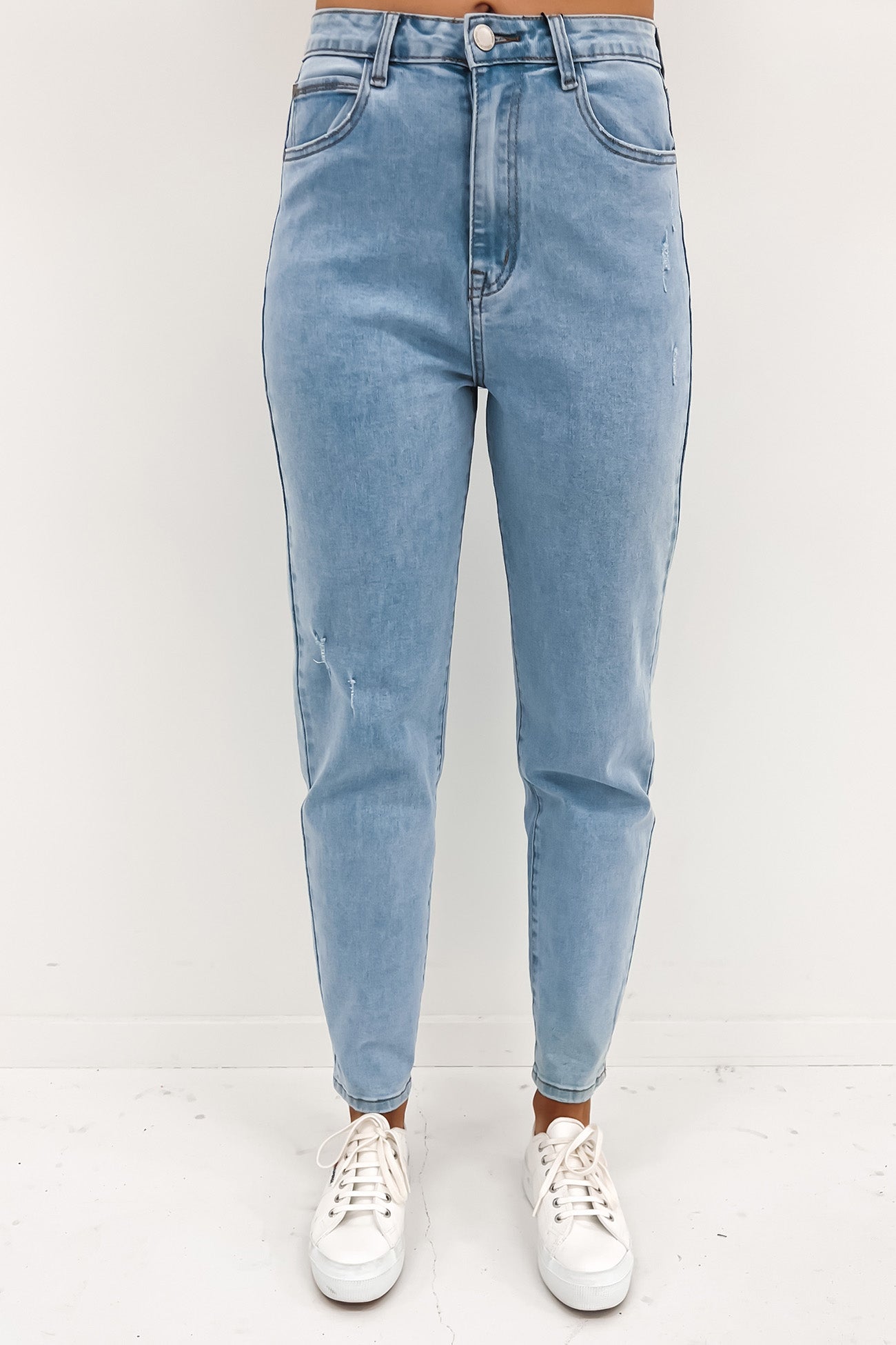Tilly Mom Jean Light Blue