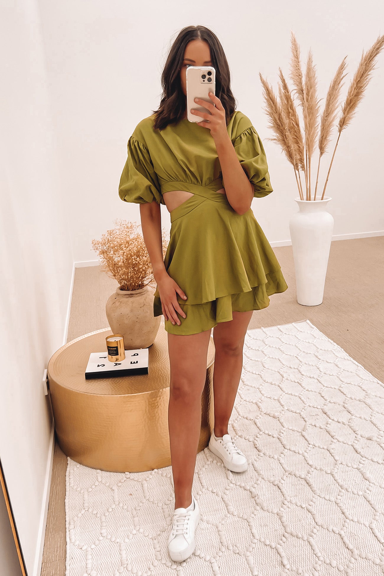 Tommy Mini Dress Olive