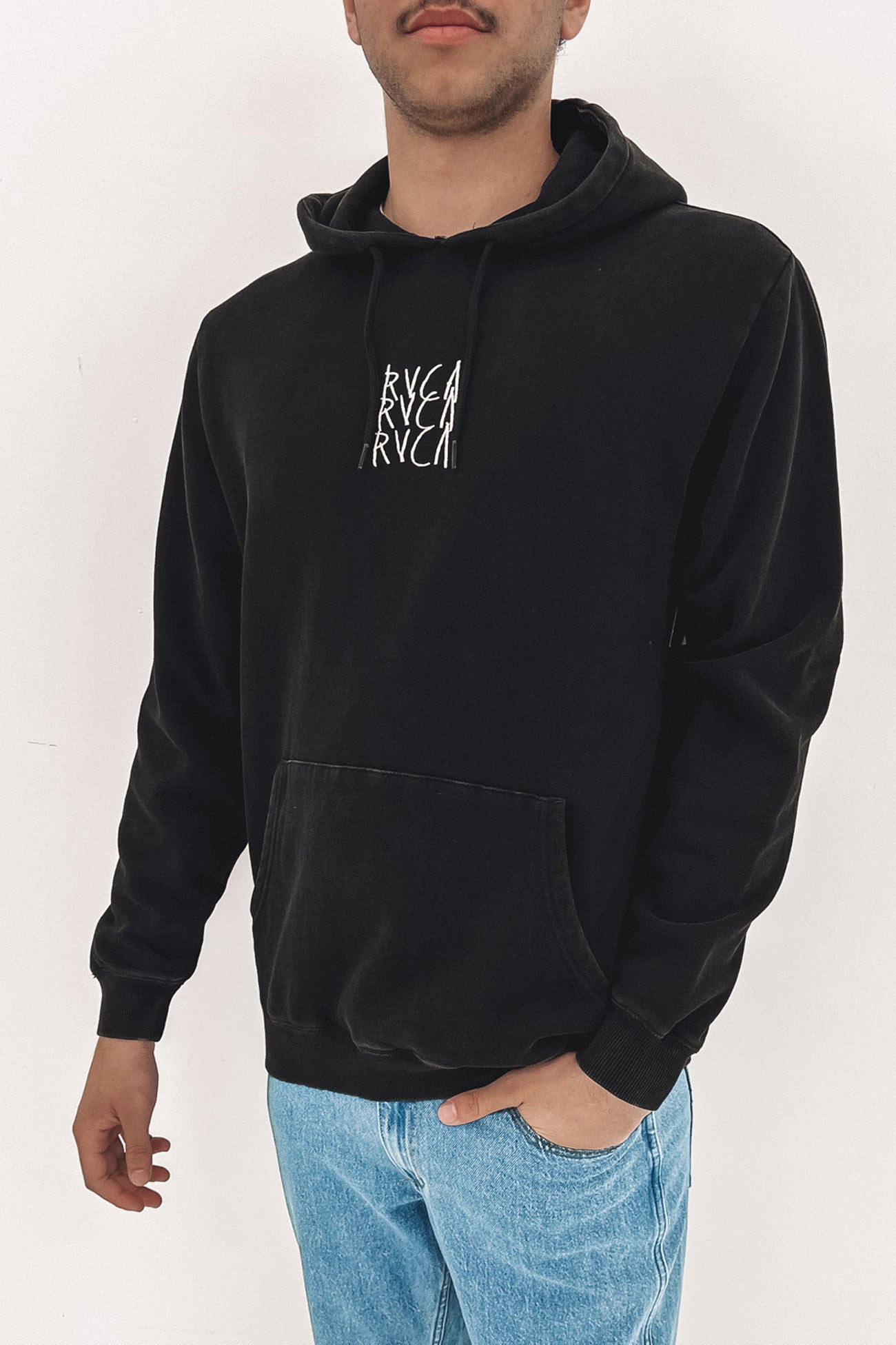 Triple Decker Hoodie Black