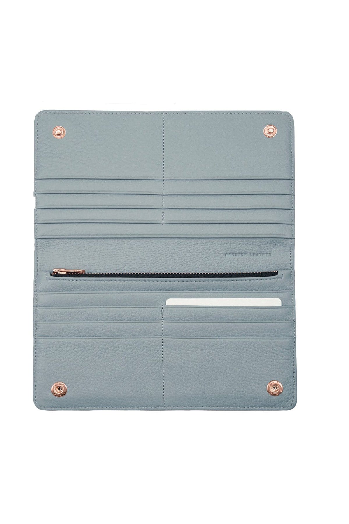 Triple Threat Wallet Arctic Grey Status Anxiety - Jean Jail