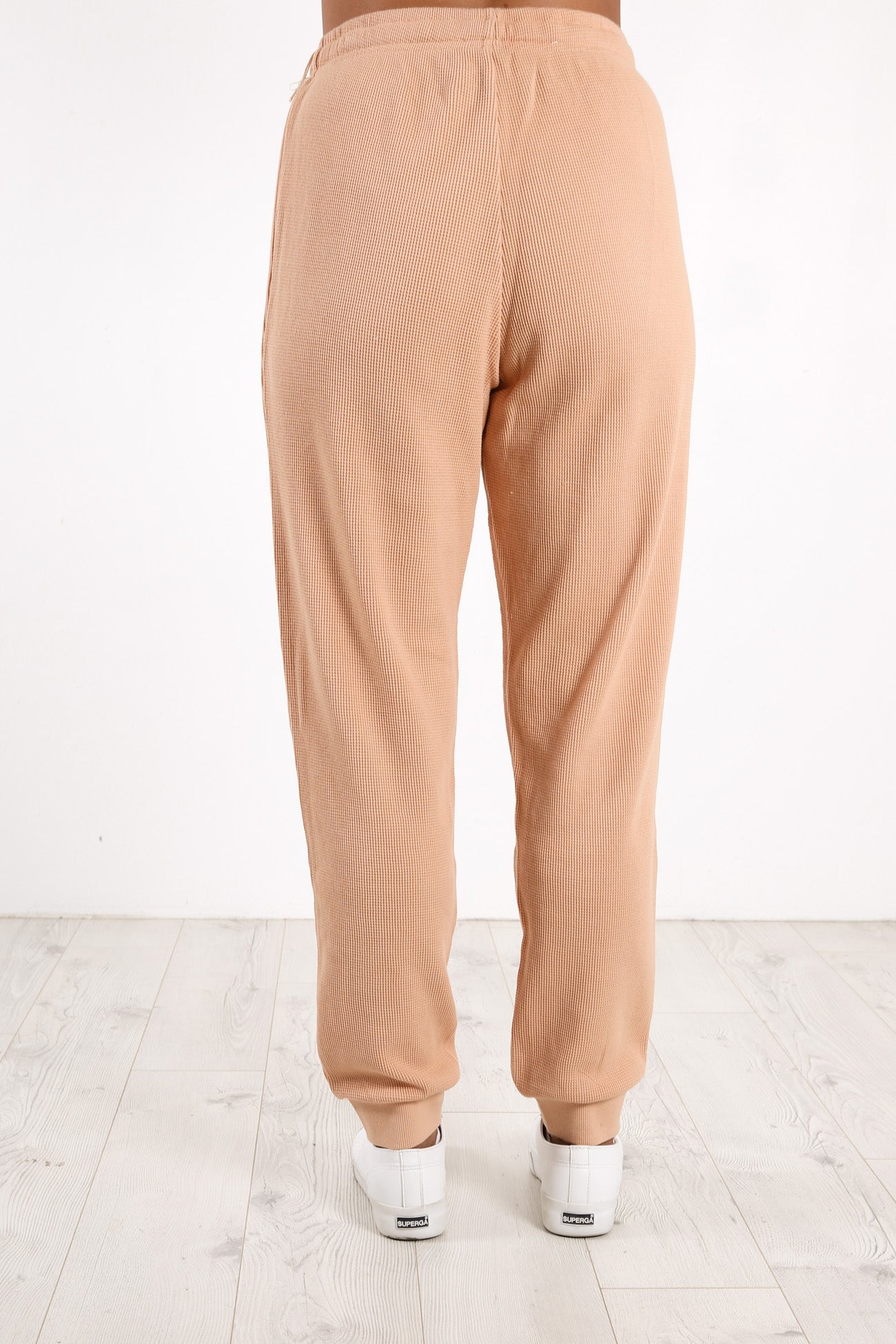 Uma Waffle Trackpant Biscuit