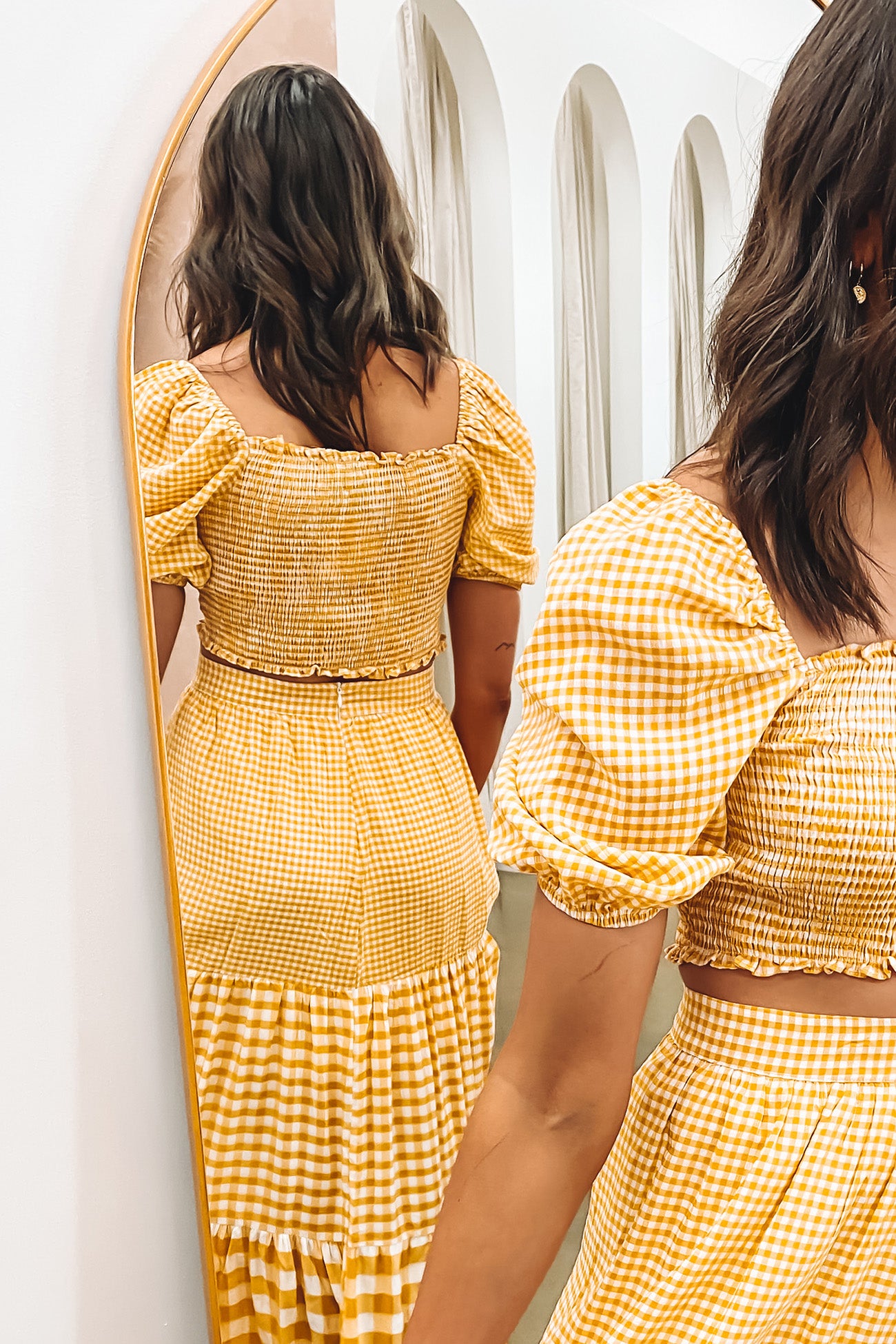 Vera Crop Yellow