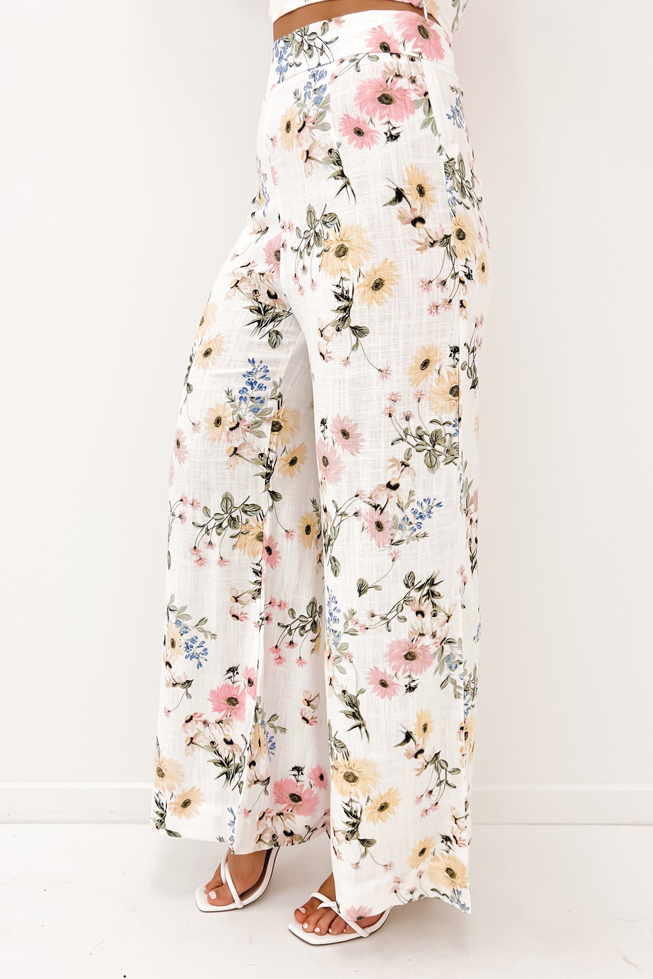 Verana Pant White Floral