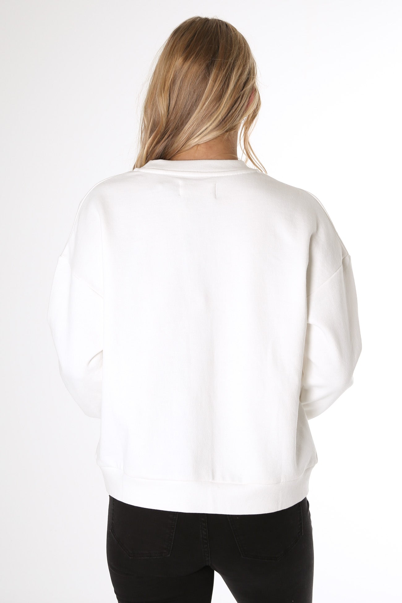Vintage Sport Sweater White