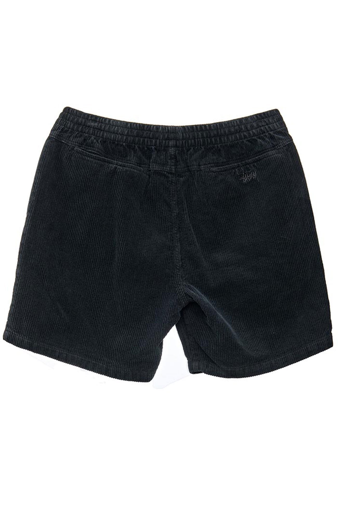 Wide Wale Cord Beachshort Black Black