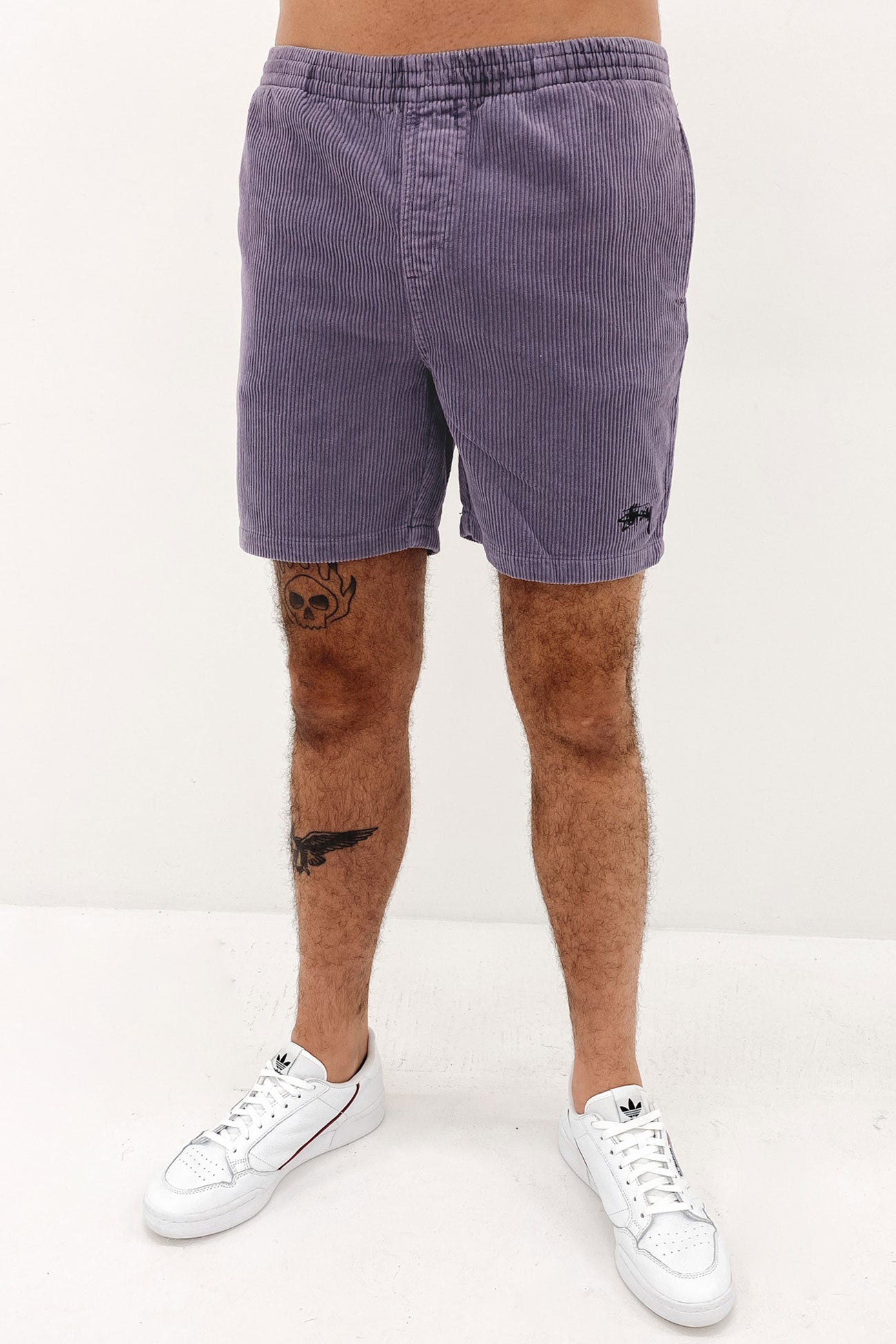 Wide Wale Cord Beachshort Grape