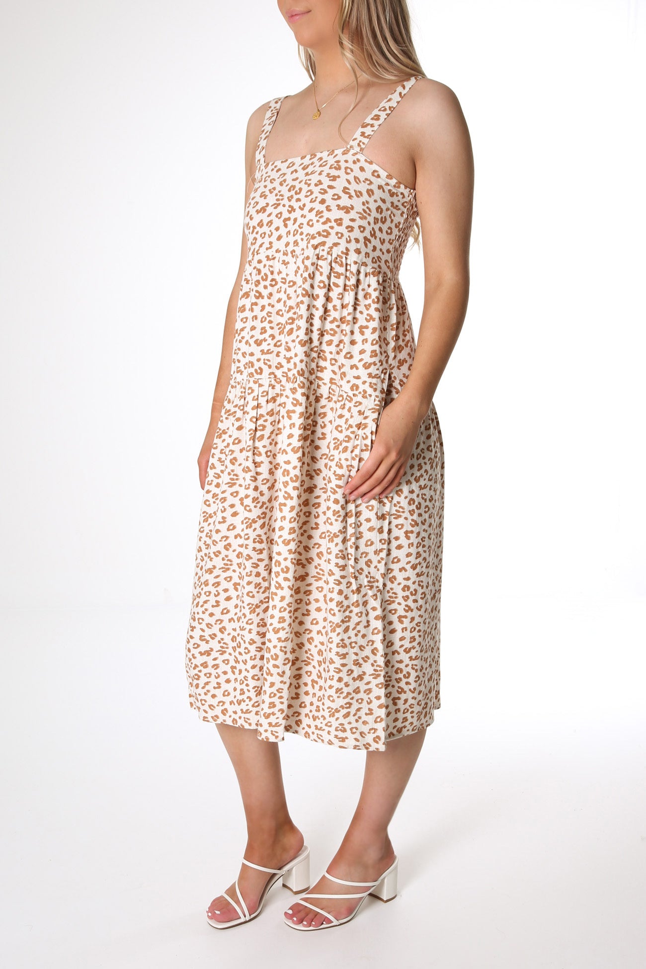 Willa Midi Dress Animal