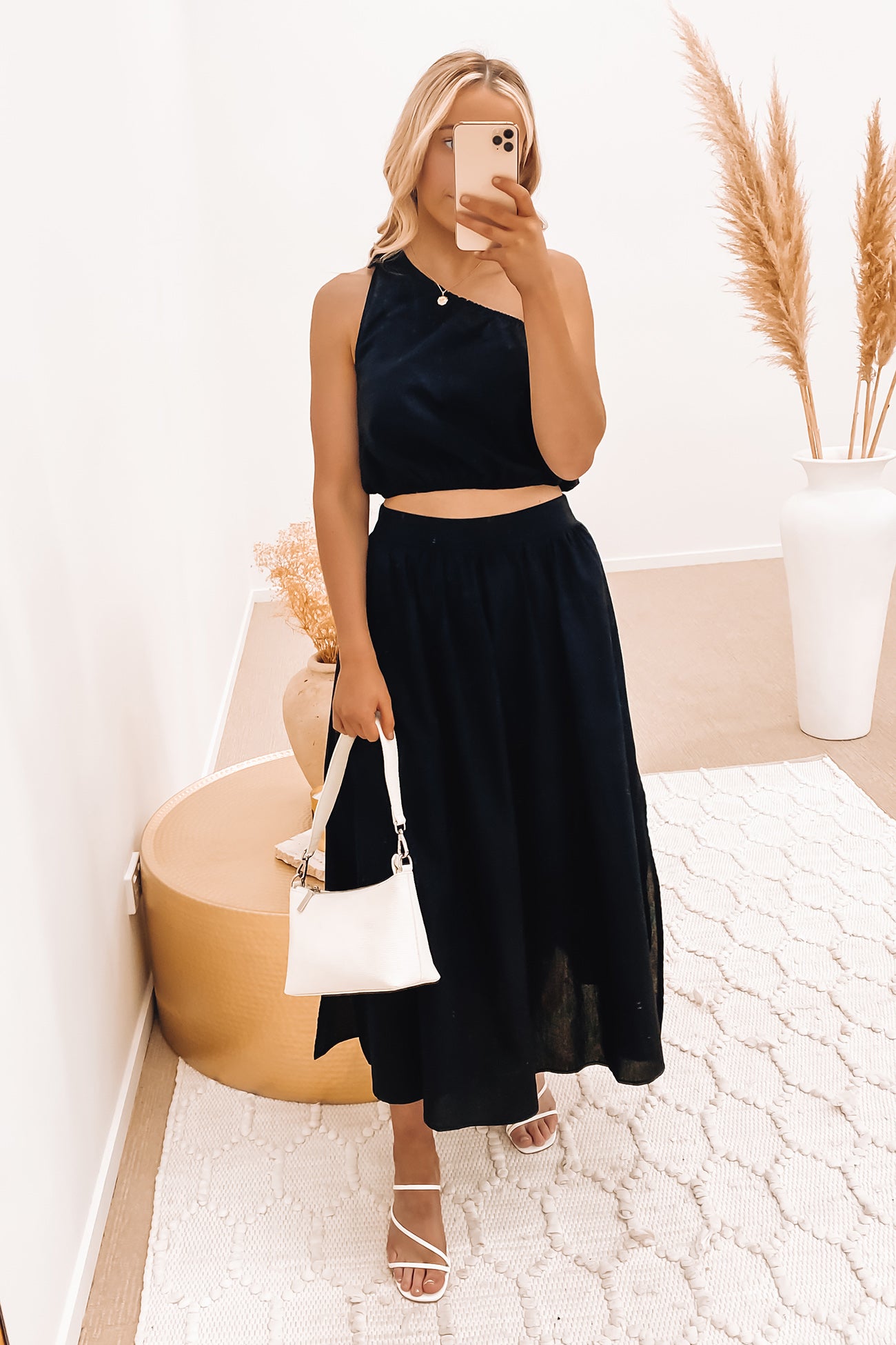 Winnie Maxi Skirt Black