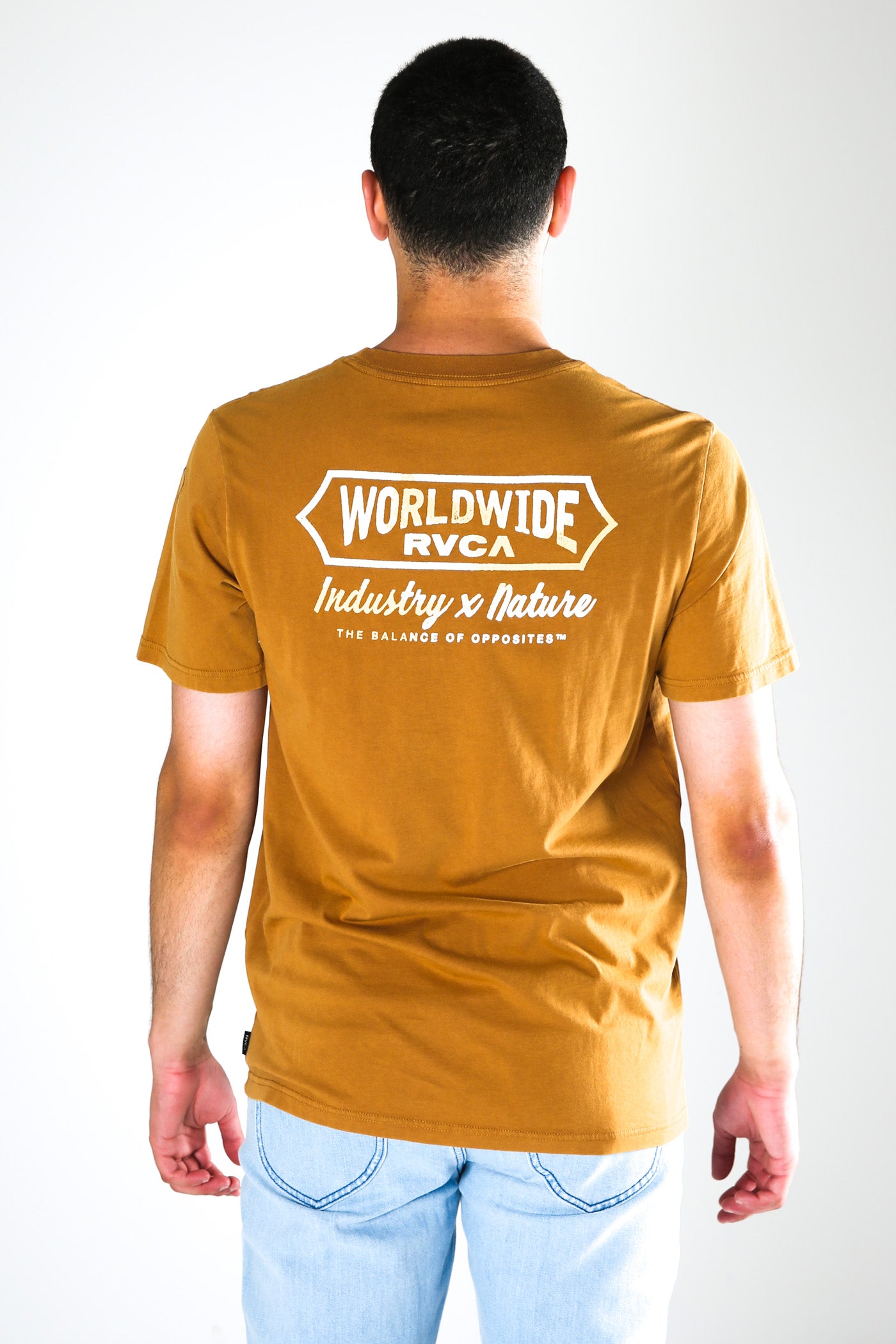Worldwide Short Sleeve Tee Camel