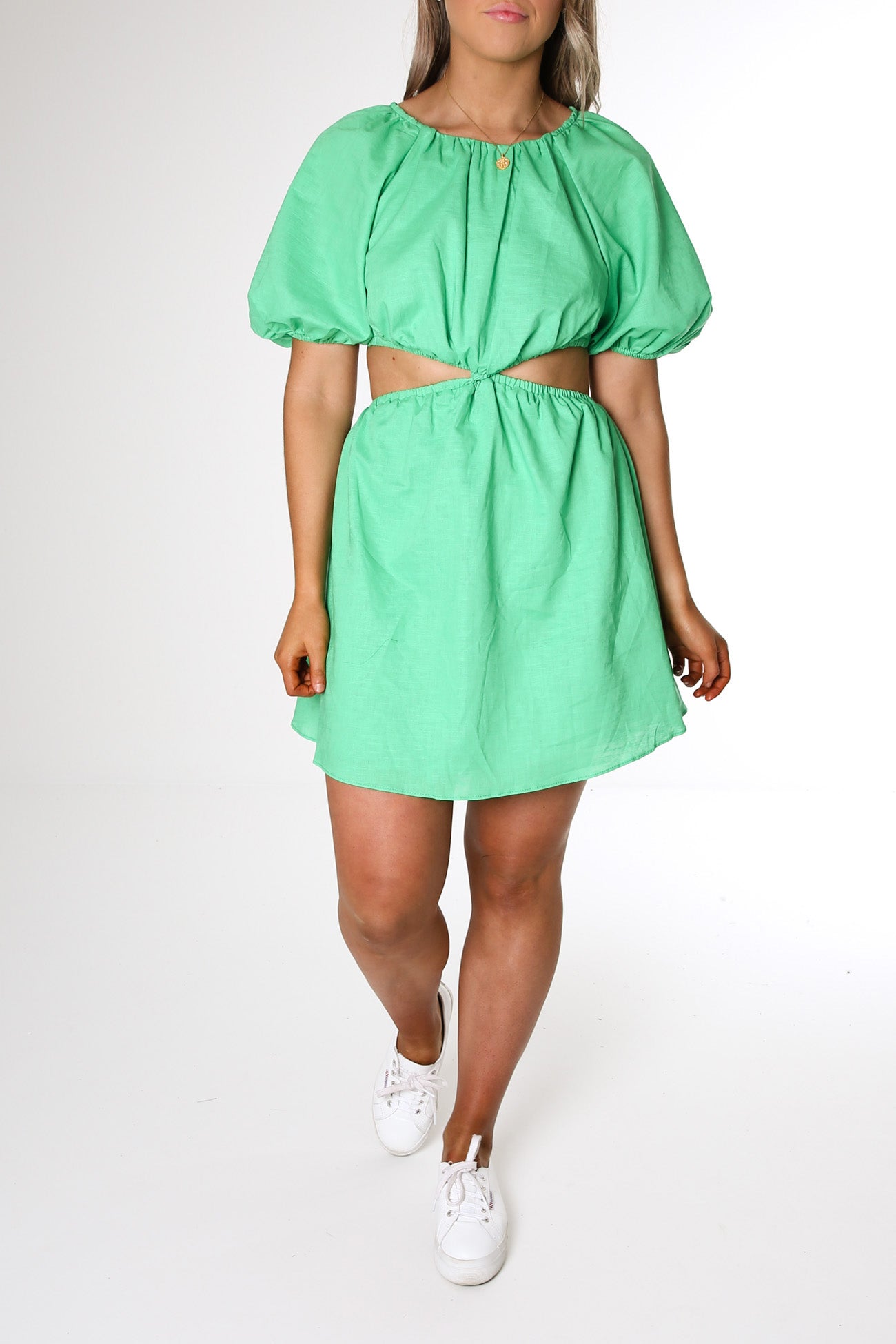 Yasmin Mini Dress Green