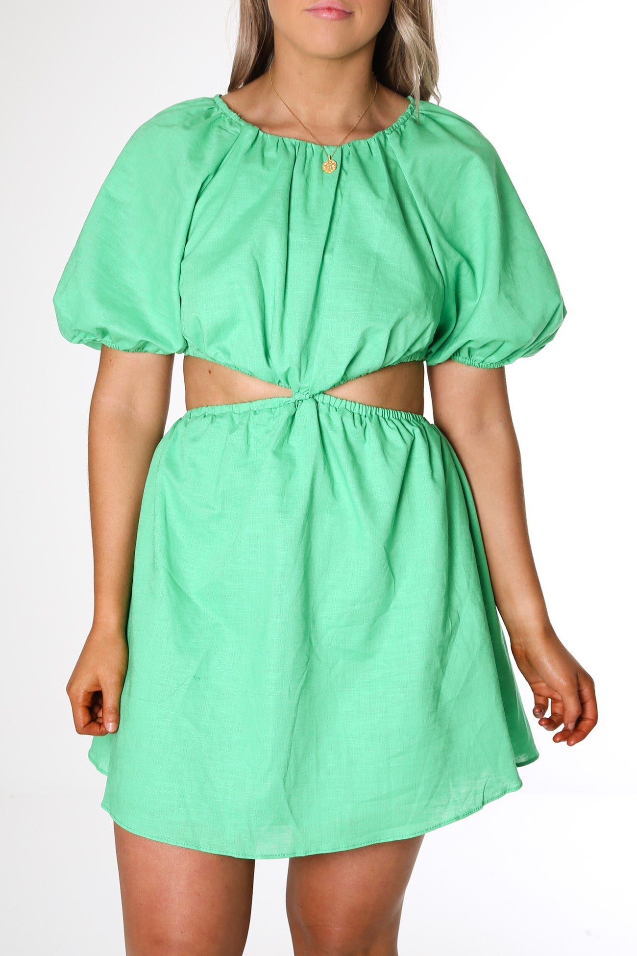 Yasmin Mini Dress Green