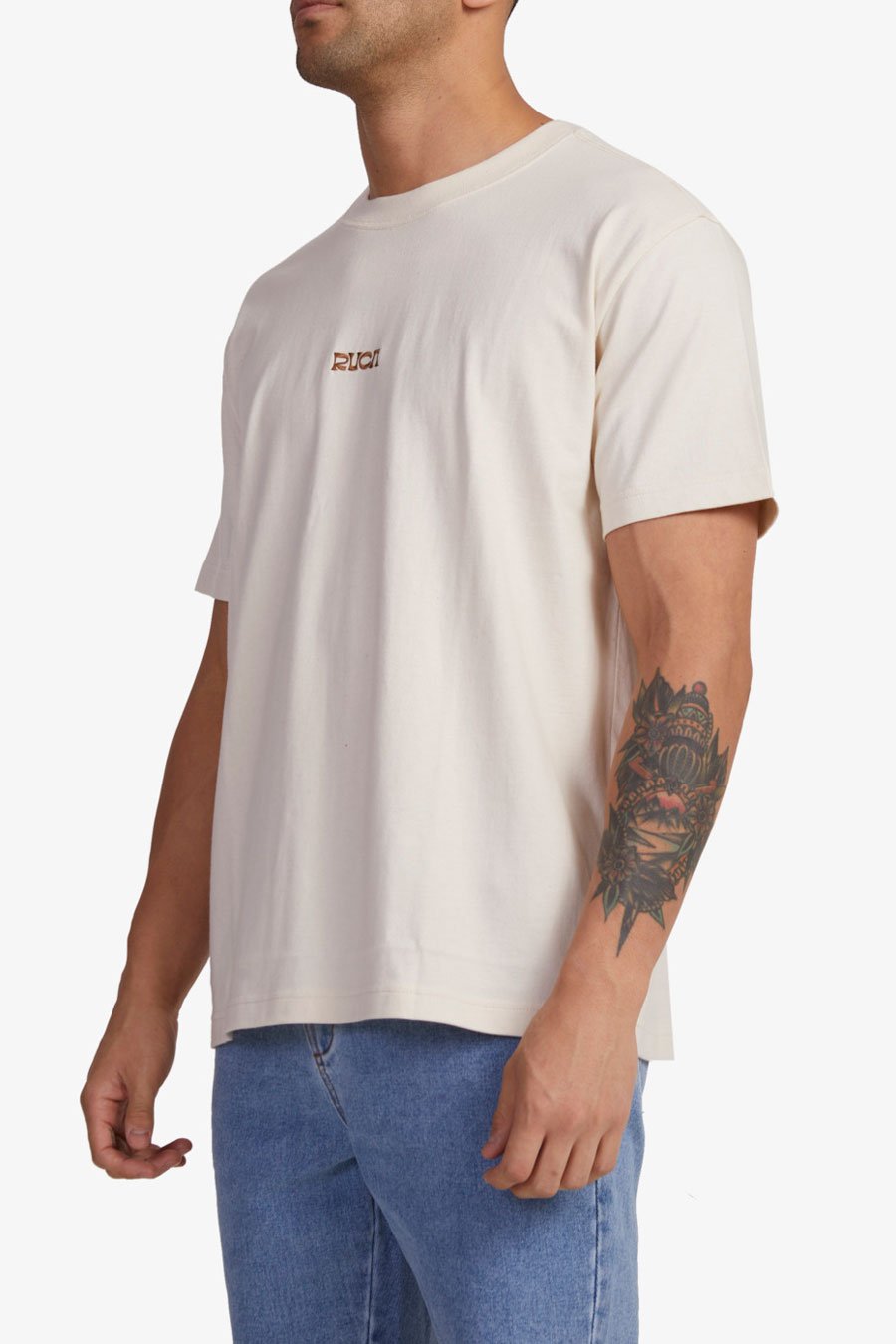Yin Short Sleeve Tee Unbleached