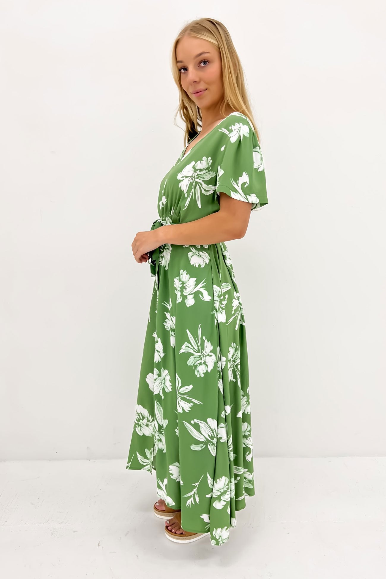 Zaket Maxi Dress Green