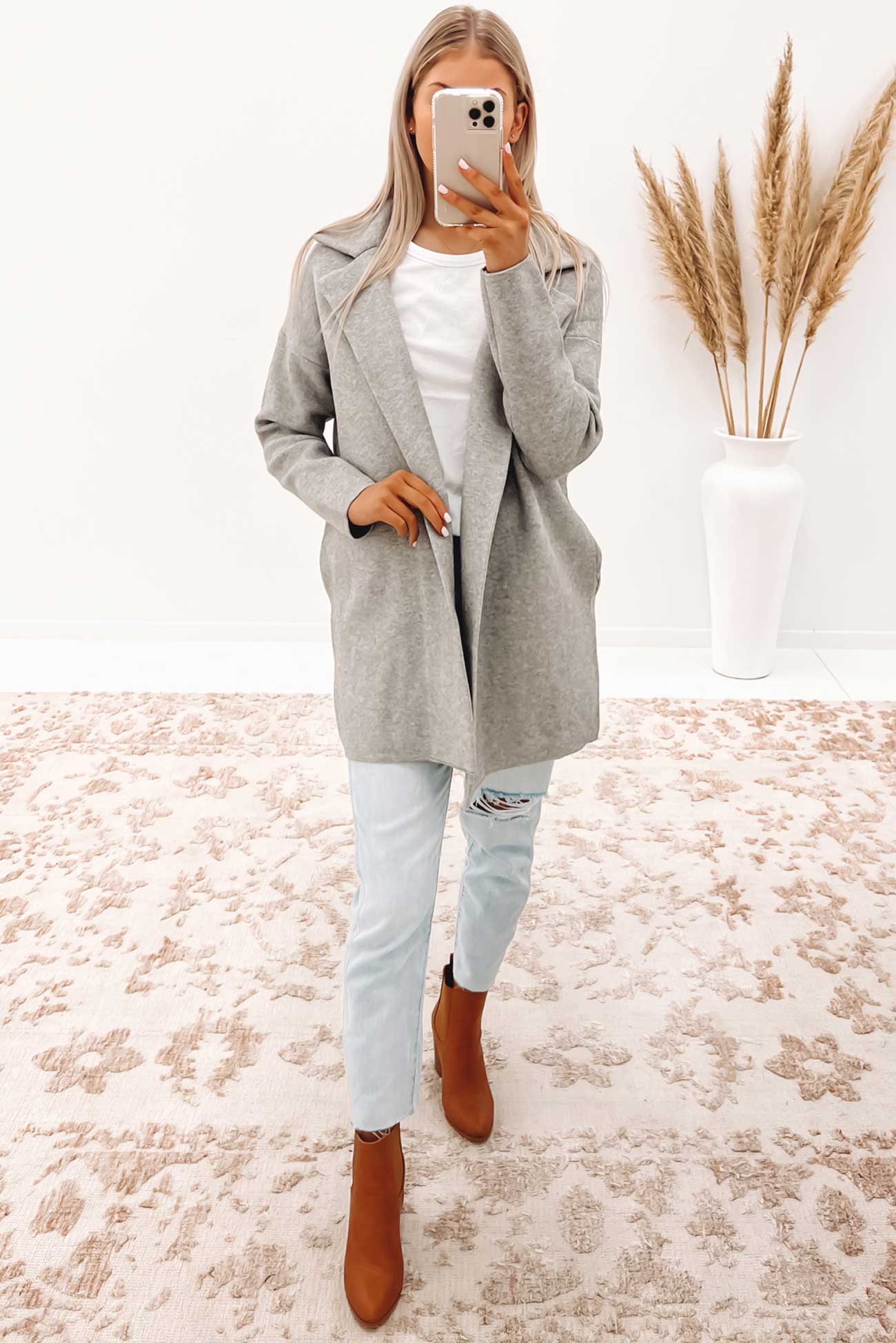 Zuzu Coat Grey