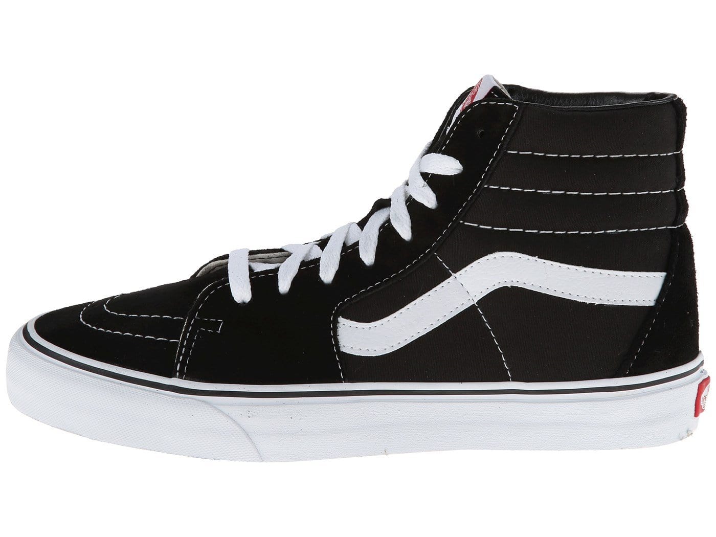 Sk8 Hi Black White Vans - Jean Jail