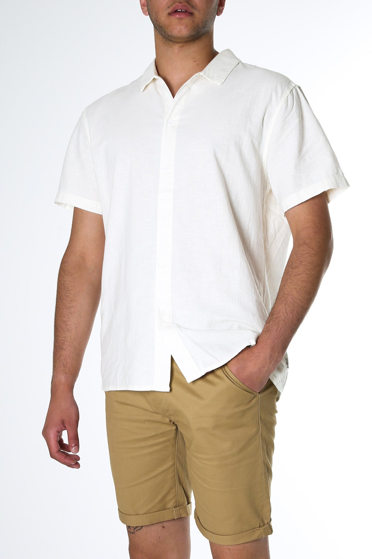 Classic Linen Short Sleeve Shirt