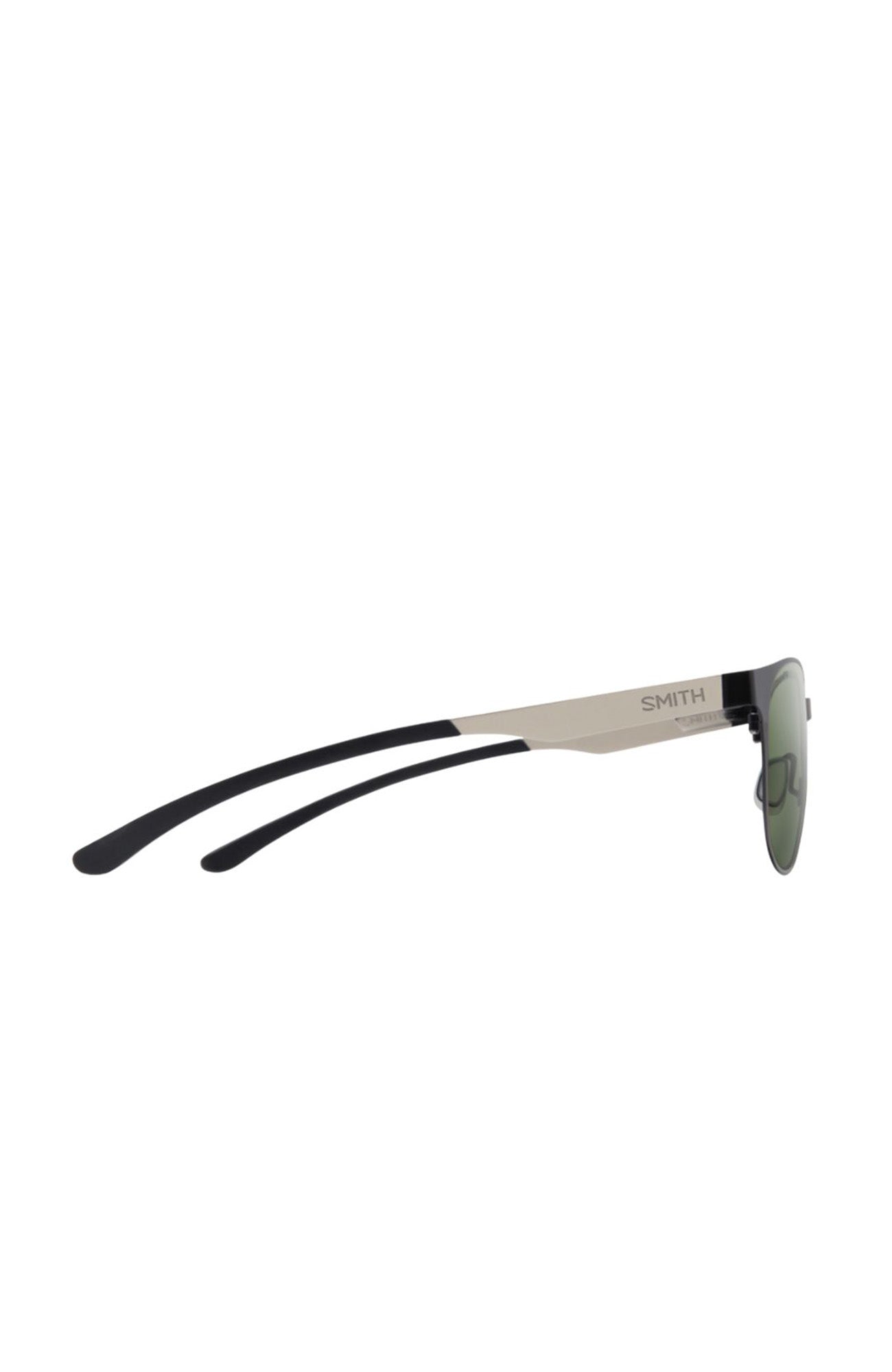 Eastbank Metal Matte Black Silver // ChromaPop Polarized Gray Green