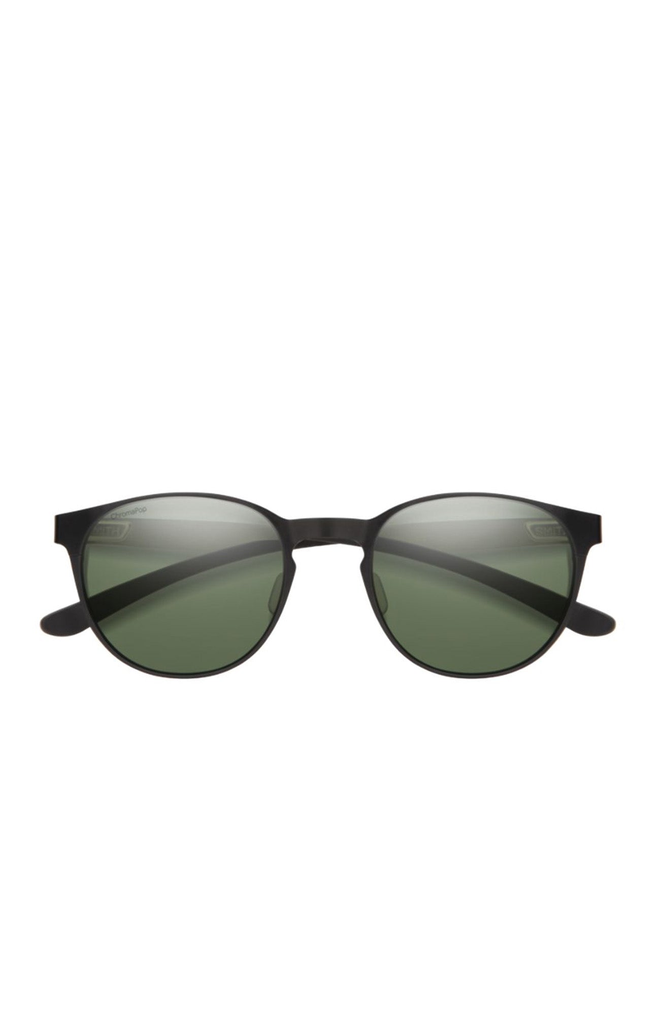 Eastbank Metal Matte Black Silver // ChromaPop Polarized Gray Green