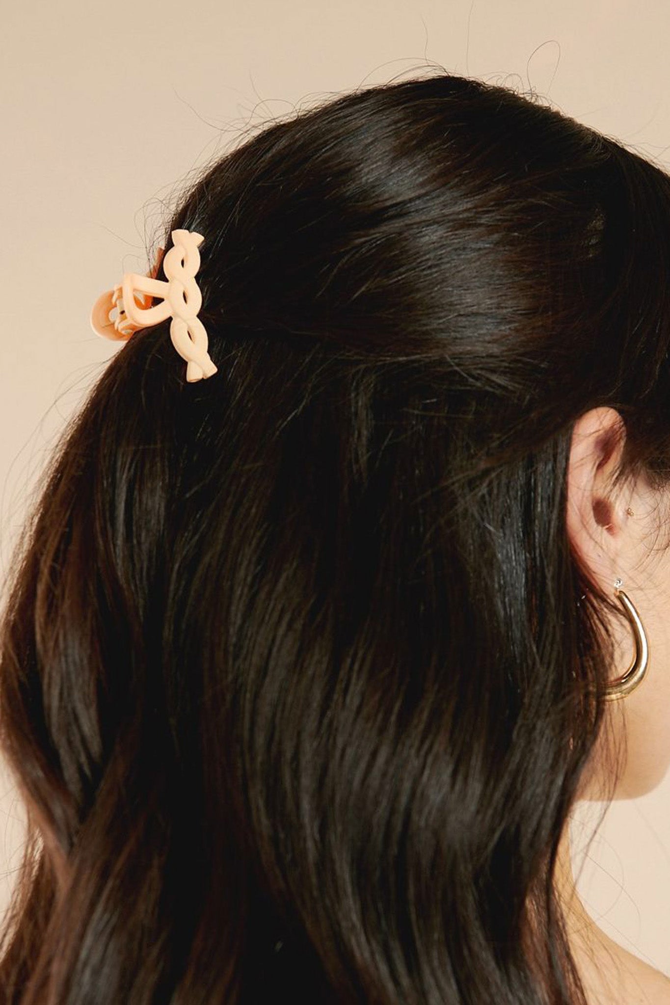 Taylor Mini Claw Clip 3 Pack Pink Orange