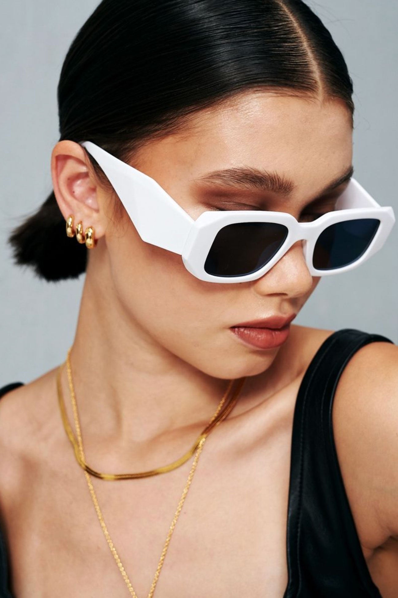 Charles Sunglasses // White