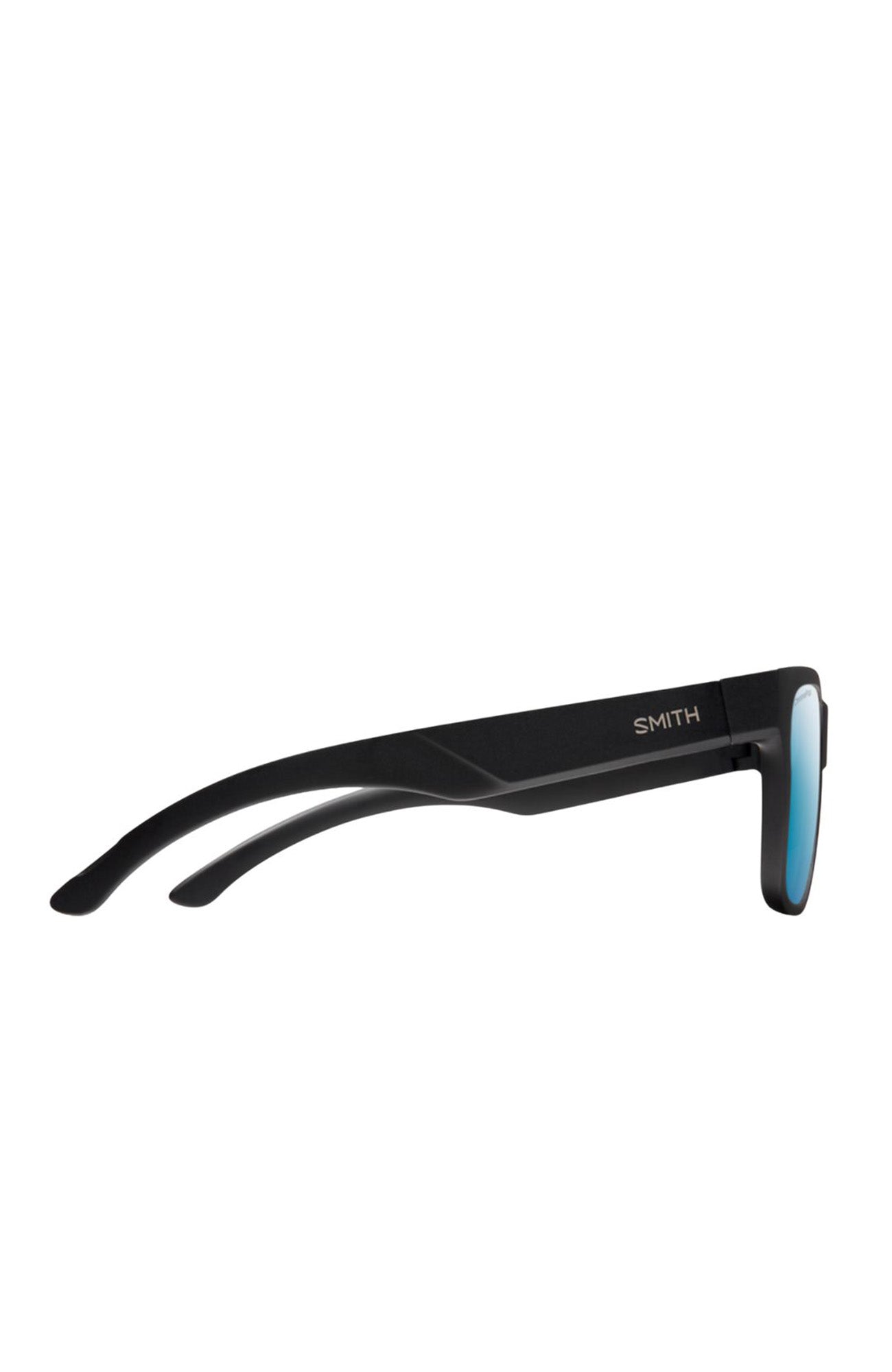 Lowdown 2 Matte Black // ChromaPop Polarized Blue Mirror