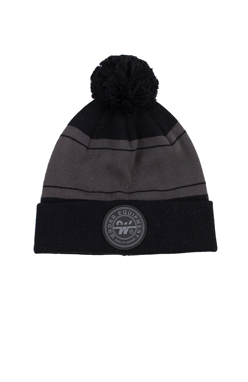 Misfits Pom Pom Beanie Black