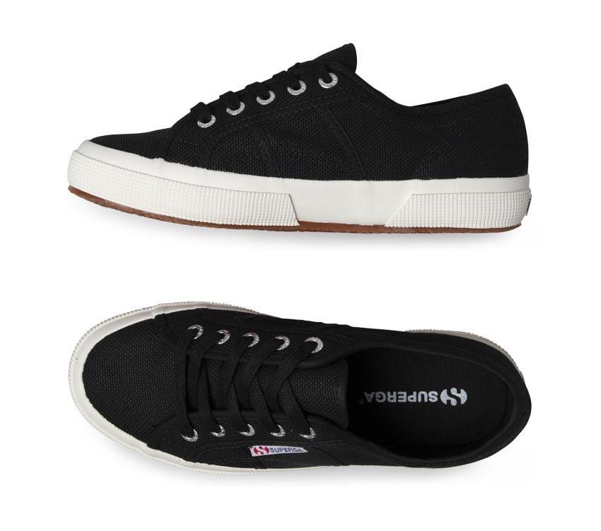 2750 Cotu Classic Black Fwhite Superga - Jean Jail