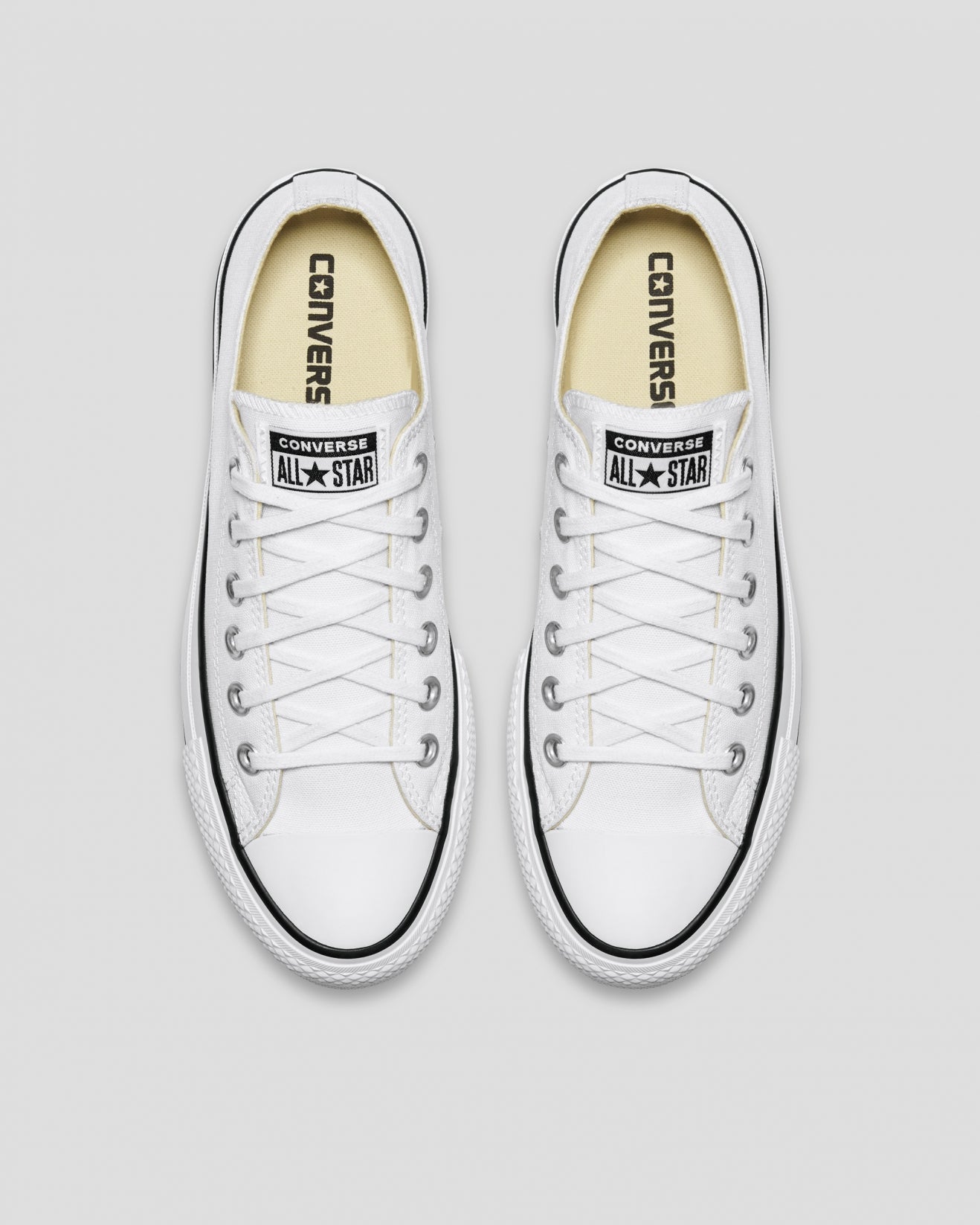 Chuck Taylor All Star Canvas Lift Low Top White