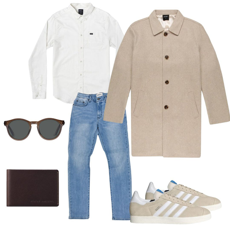 A classy look that is perfect for this colder weather