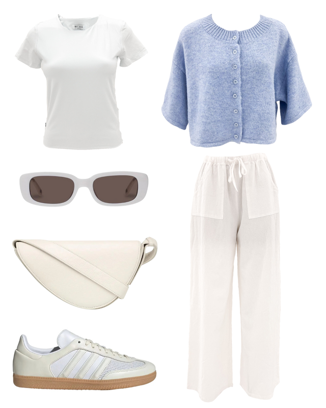 The Chantal Cardigan Blue