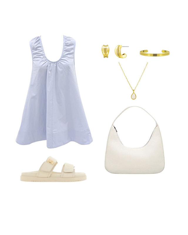 Zahni Mini Dress Blue