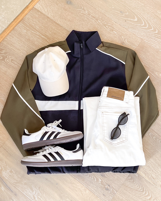 The Allyson Jacket Navy Khaki