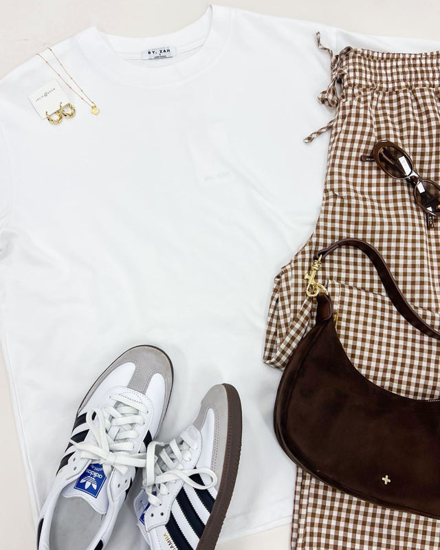 Jaci Pant Chocolate Gingham