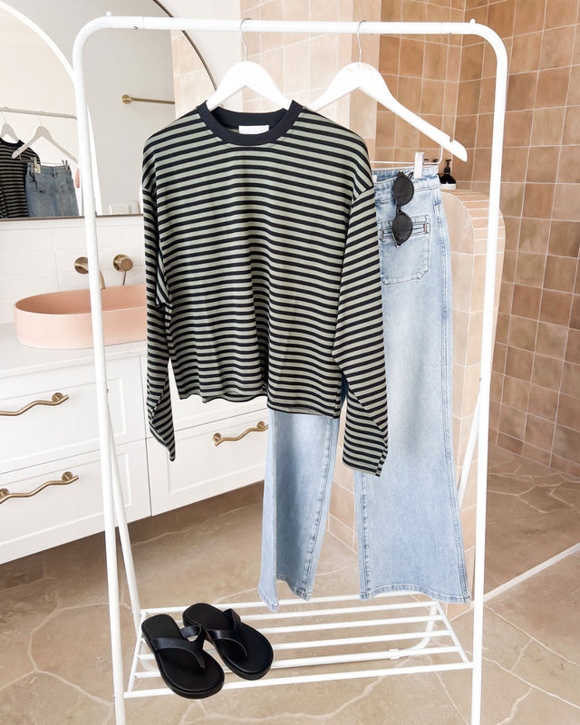 Olive & Stripes
