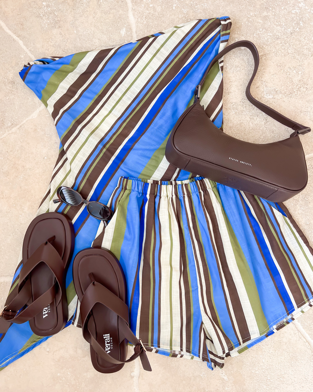 Marlee Set Blue Stripe