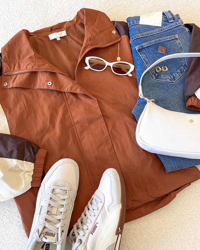 The Paige Jacket Terracotta Brown
