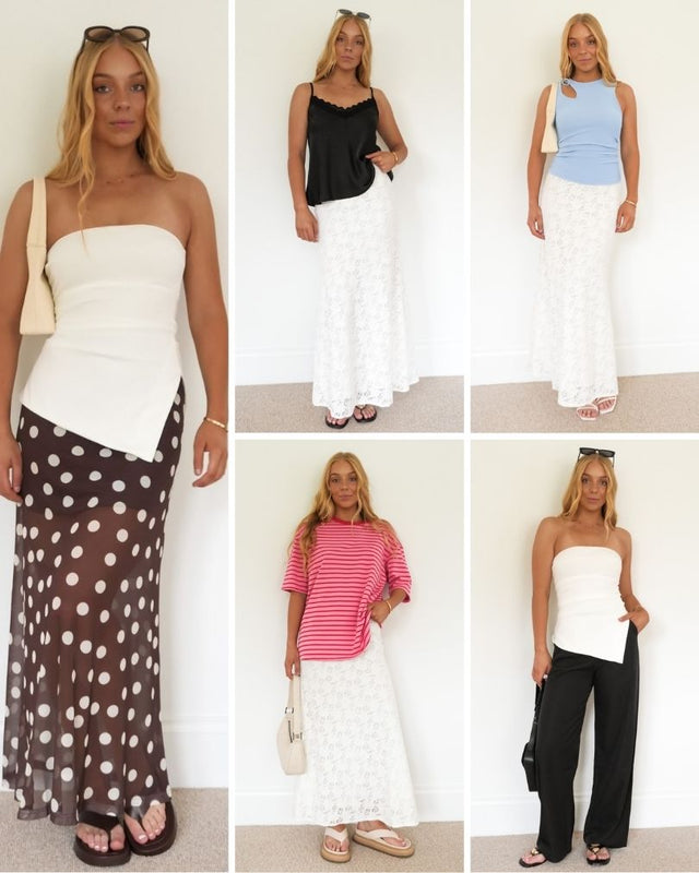 Charli Lace Set Styled 5 Ways