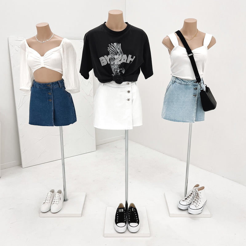 The Shelby Denim Skort