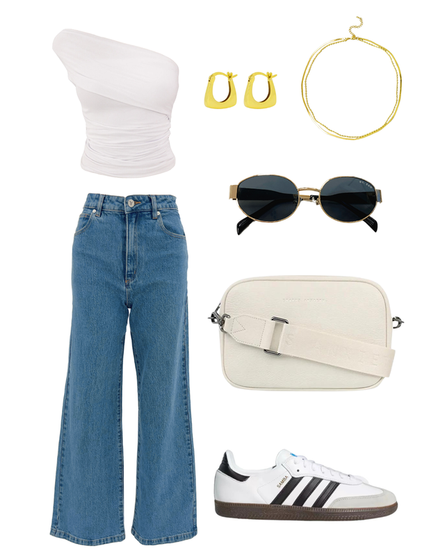 Tanner Ruched One-Shoulder Top
