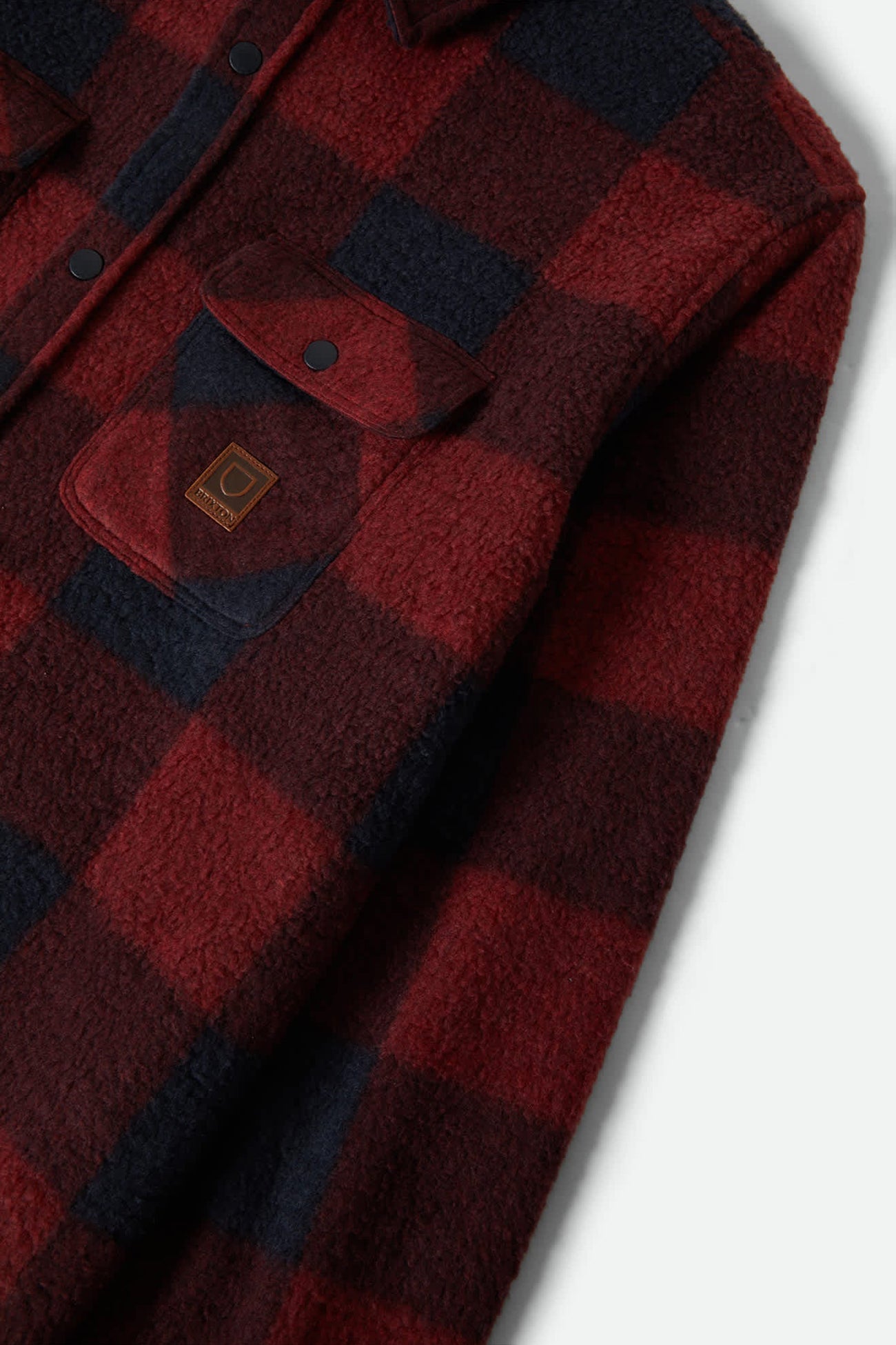 Bowery Long Sleeve Arctic Stretch Fleece Adrenaline Rush Mood Indigo