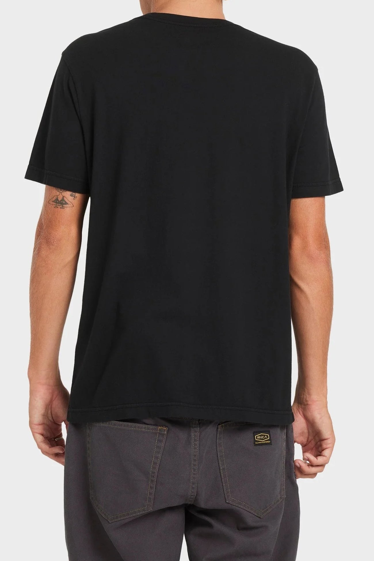 Big RVCA Short Sleeve Tee Black