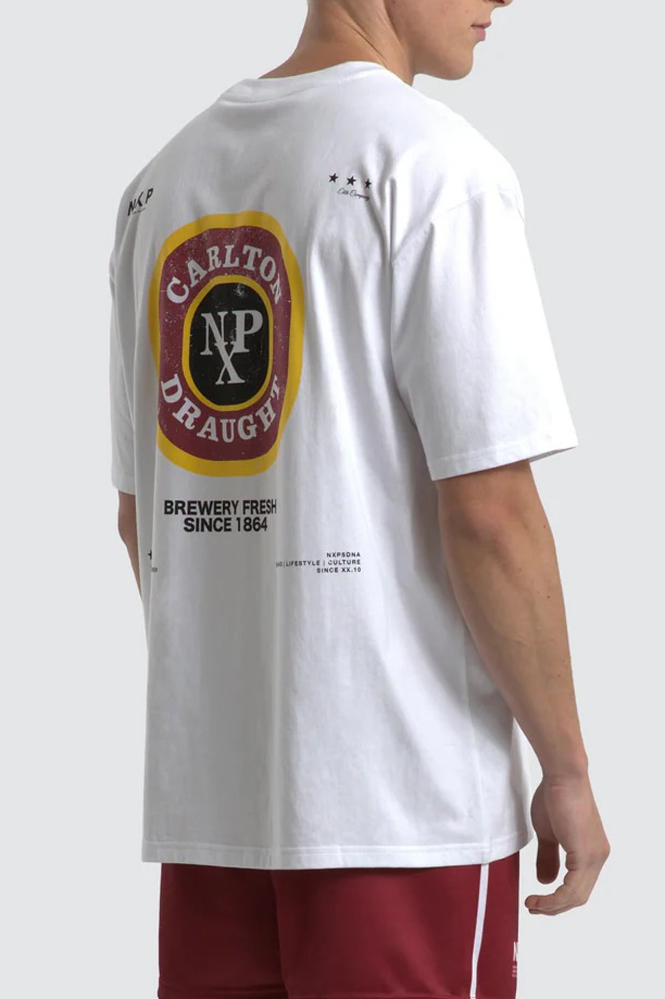 Centennial Relaxed Box Fit Tee Optical White