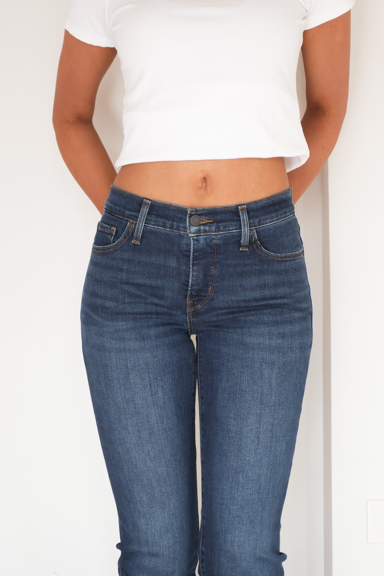 314 Shaping Straight Jean Blue Wave Dark