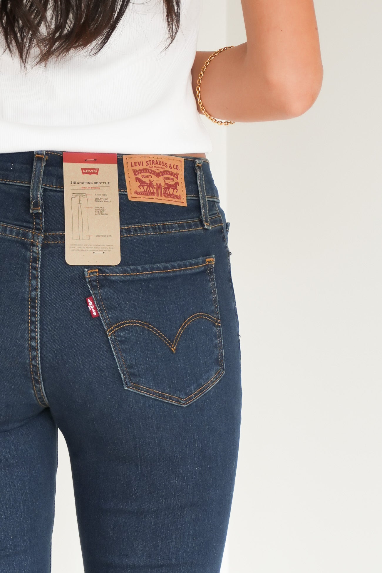 315 Shaping Bootcut Jean Eternal Indigo Dark Bright