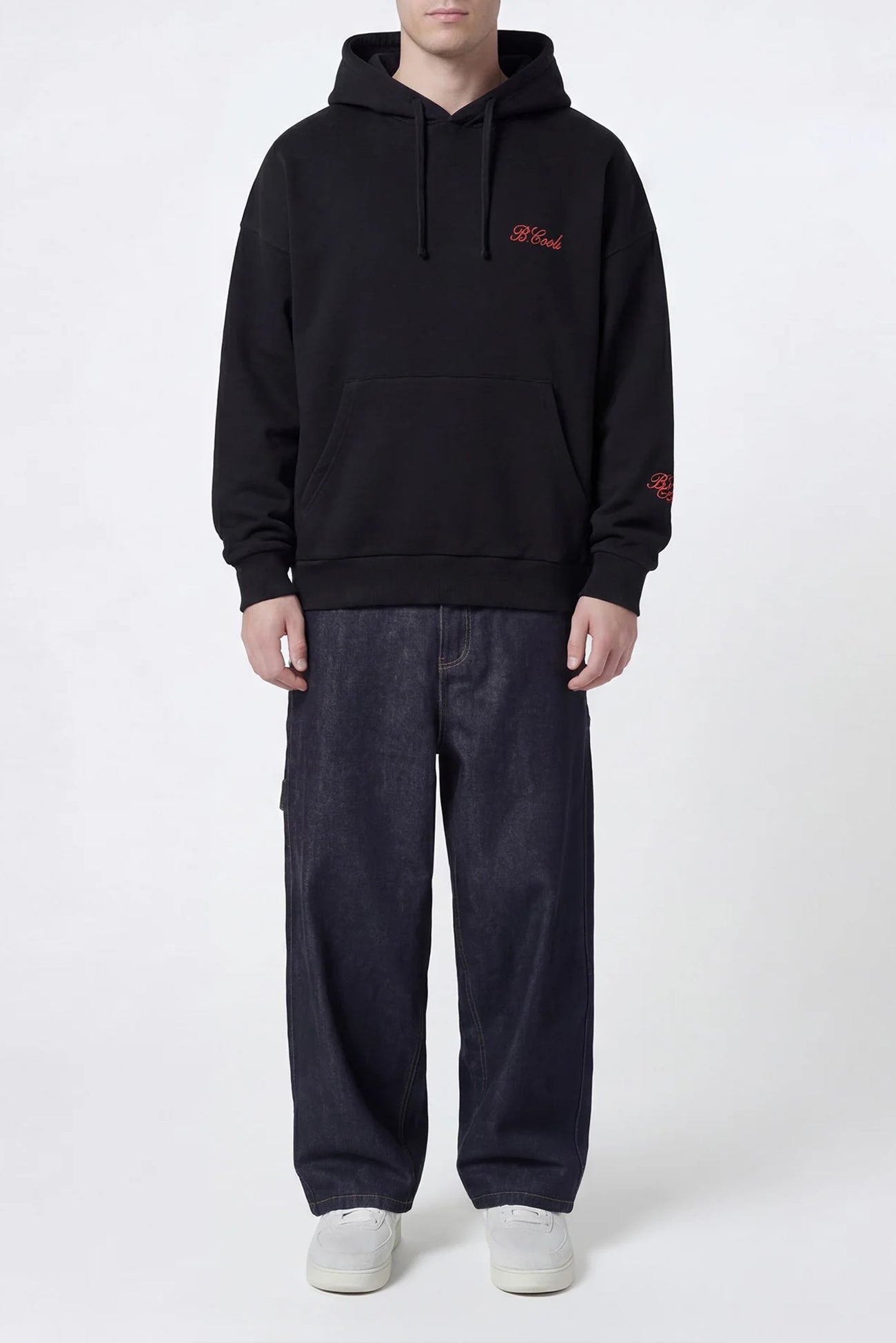 Scribe Crop Hood Black