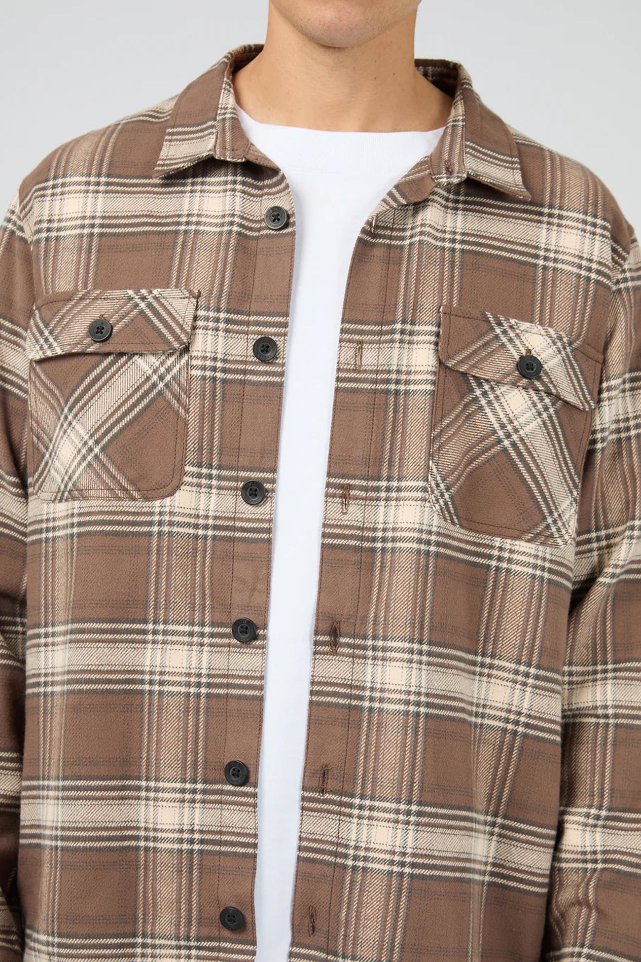 Ranger Flannel Shirt Chocolate