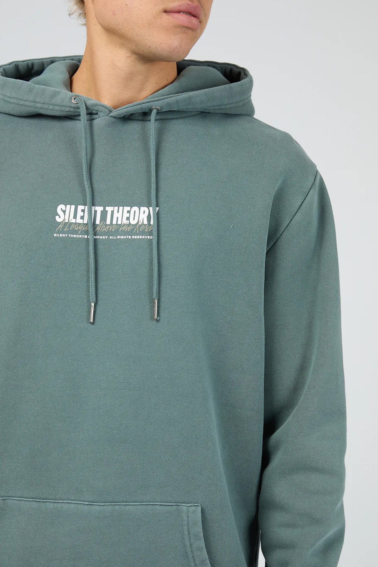 League Scoop Hoodie Blue