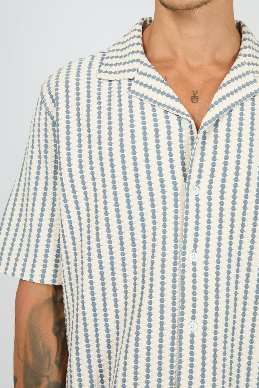 Lane Short Sleeve Shirt White