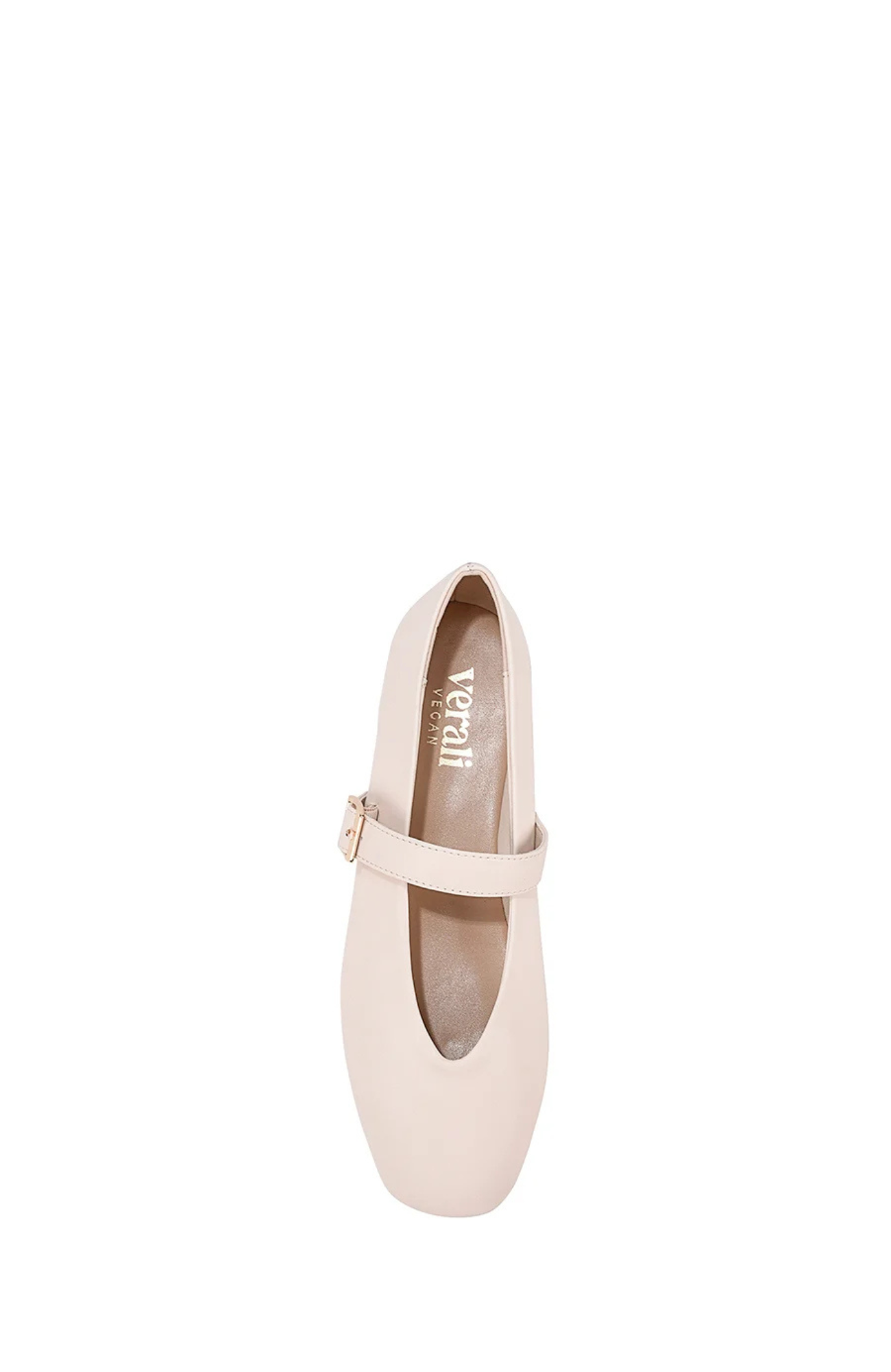 Alaska Mary-Jane Flats Bone White