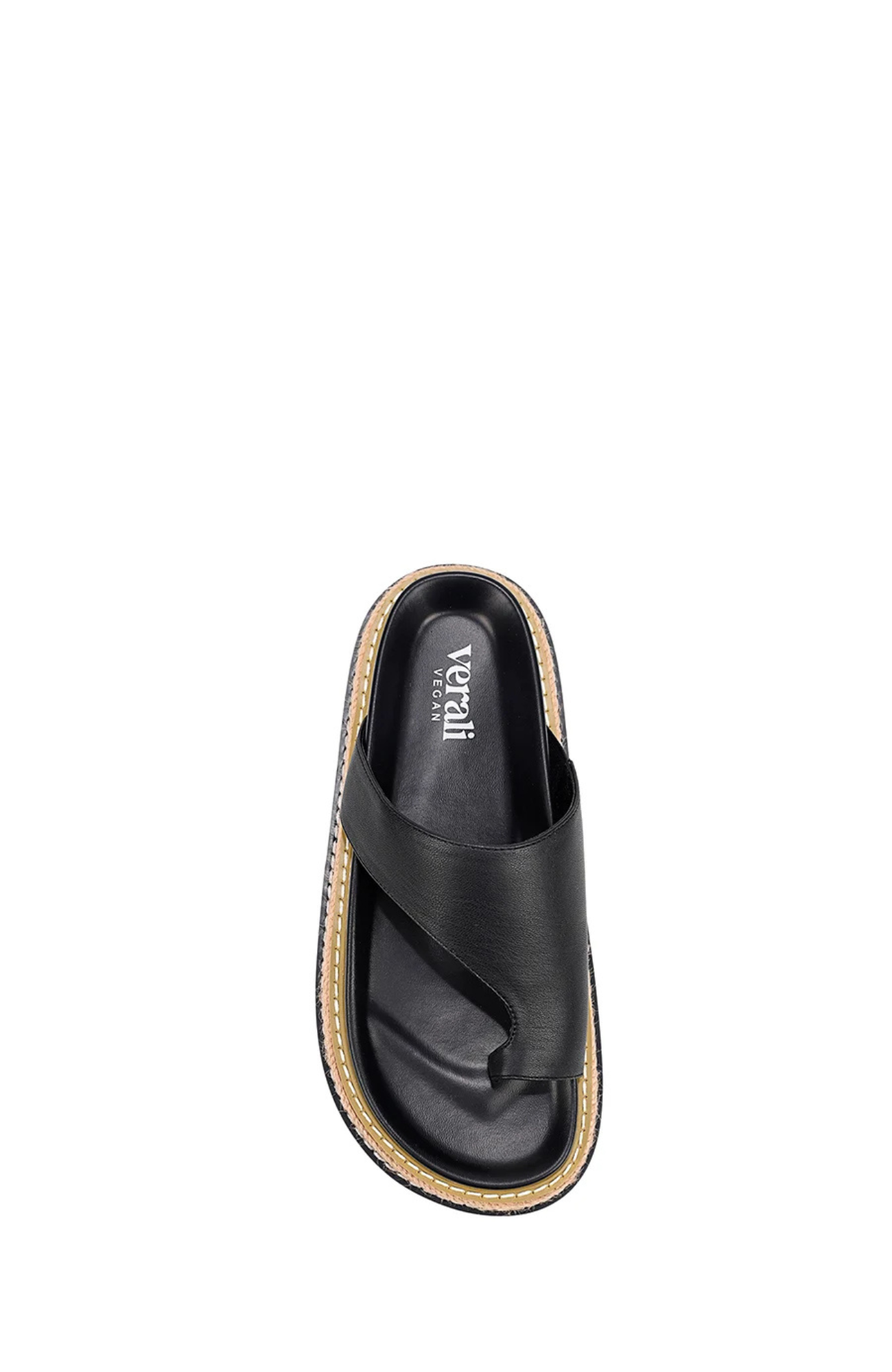 Thor Flatform Thongs Black